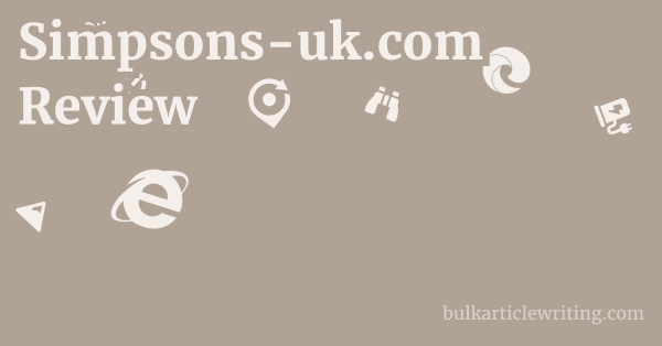 Simpsons-uk.com Review 1 by Partners