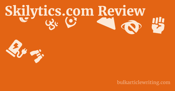 Skilytics.com Review 1 by Partners