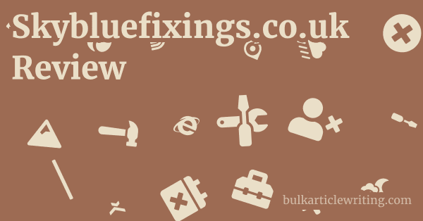 Skybluefixings.co.uk Review 1 by