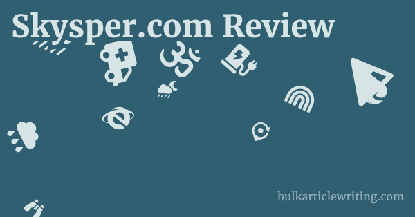 Skysper.com Review 1 by