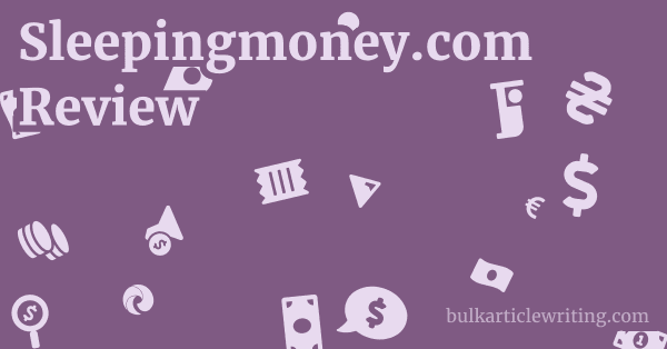 Sleepingmoney.com Review 1 by
