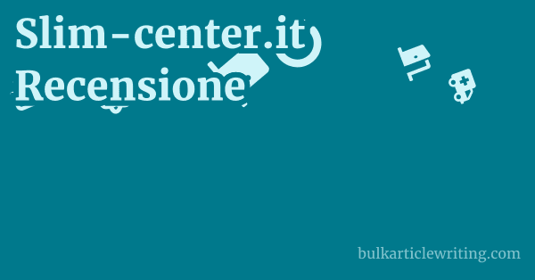 Slim-center.it Recensione 1 by