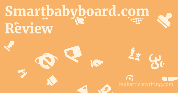 Smartbabyboard.com Review 1 by Partners