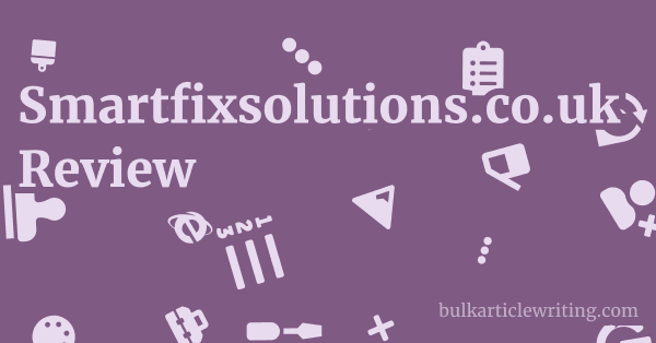 Smartfixsolutions.co.uk Review 1 by
