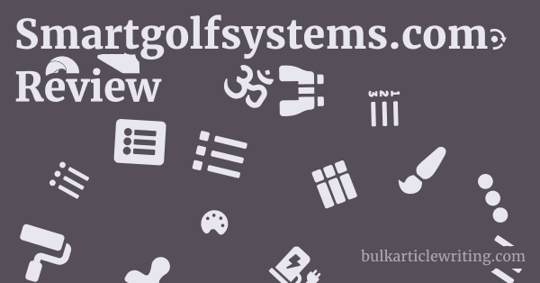 Smartgolfsystems.com Review 1 by