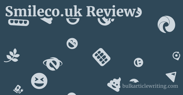 Smileco.uk Review 1 by Partners