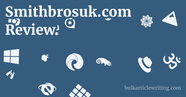 Smithbrosuk.com Review 1 by