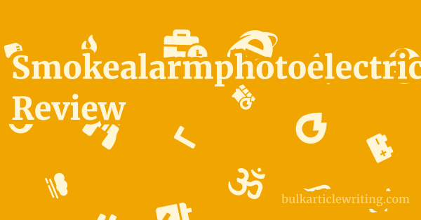 Smokealarmphotoelectric.com.au Review