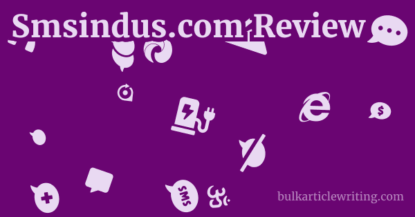 Smsindus.com Review 1 by