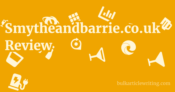Smytheandbarrie.co.uk Review 1 by