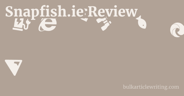 Snapfish.ie Review 1 by