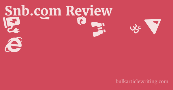 Snb.com Review 1 by
