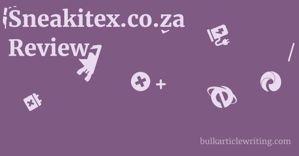 Sneakitex.co.za Review 1 by Partners