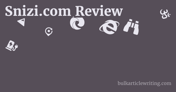 Snizi.com Review 1 by