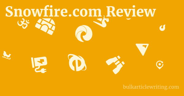 Snowfire.com Review 1 by Partners