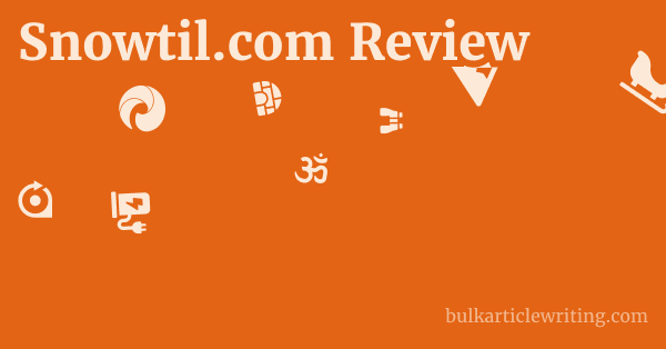 Snowtil.com Review 1 by
