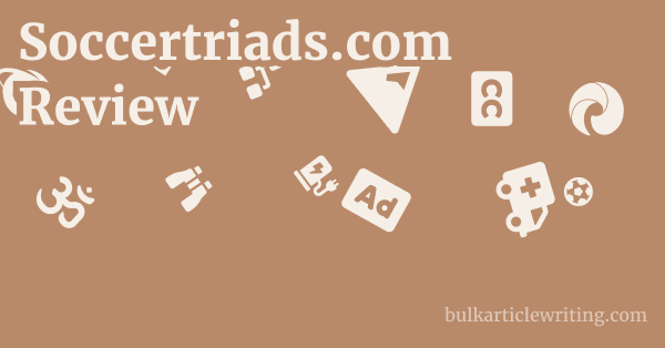 Soccertriads.com Review 1 by Partners