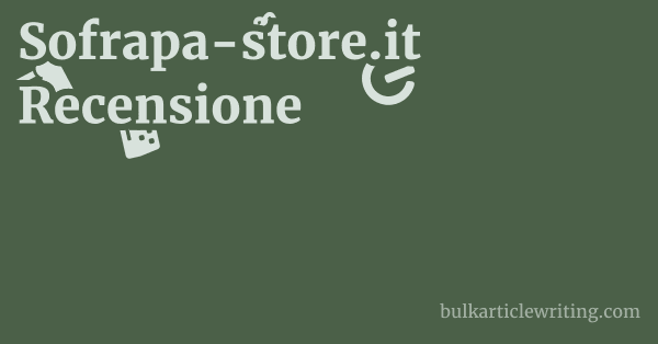 Sofrapa-store.it Recensione 1 by
