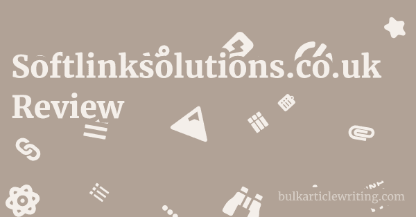 Softlinksolutions.co.uk Review 1 by