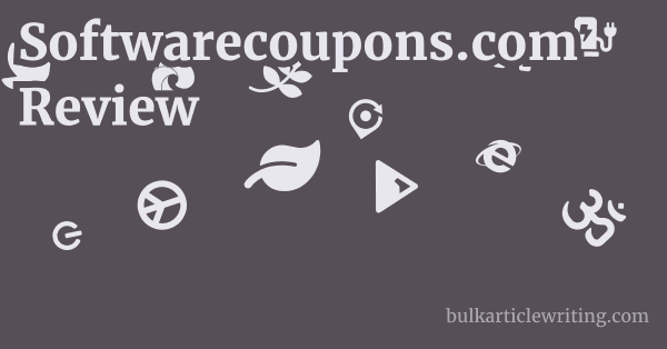 Softwarecoupons.com Review 1 by