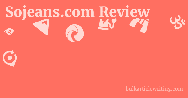 Sojeans.com Review 1 by