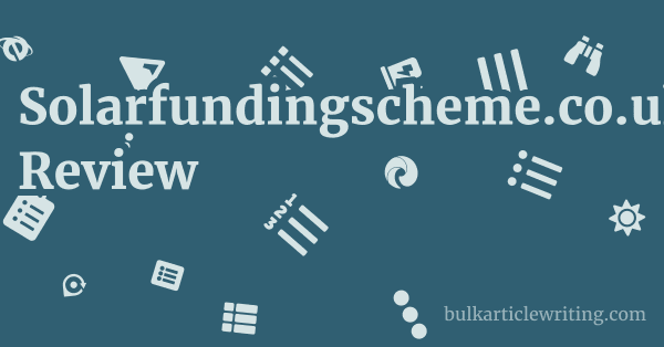 Solarfundingscheme.co.uk Review 1 by