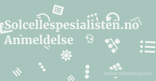 Solcellespesialisten.no Anmeldelse 1 by Partners