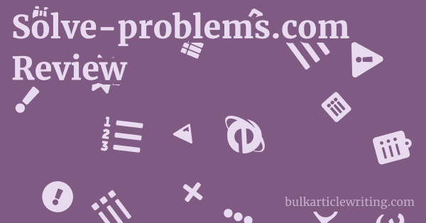 Solve-problems.com Review 1 by