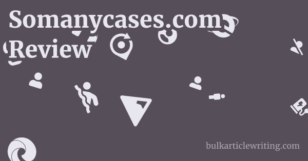 Somanycases.com Review 1 by
