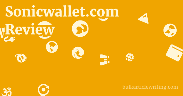 Sonicwallet.com Review 1 by