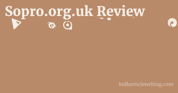 Sopro.org.uk Review 1 by