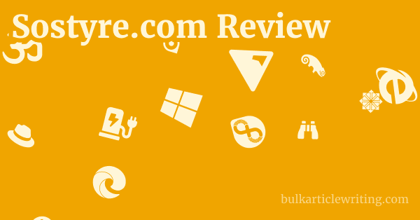 Sostyre.com Review 1 by Partners