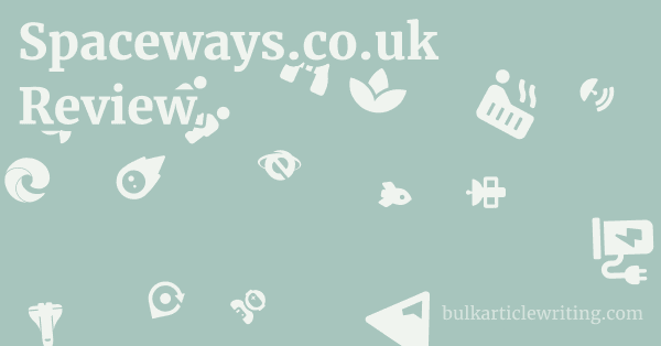 Spaceways.co.uk Review 1 by Partners