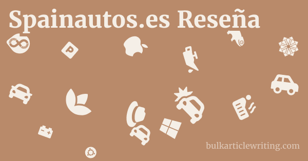 Spainautos.es Reseña 1 by