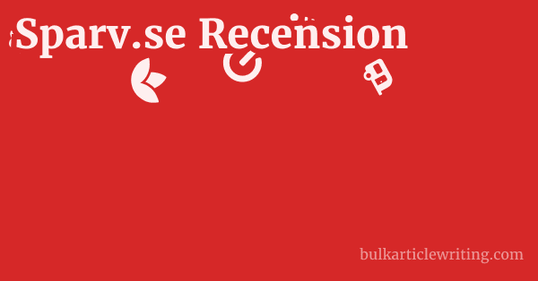 Sparv.se Recension 1 by