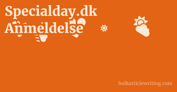 Specialday.dk Anmeldelse 1 by