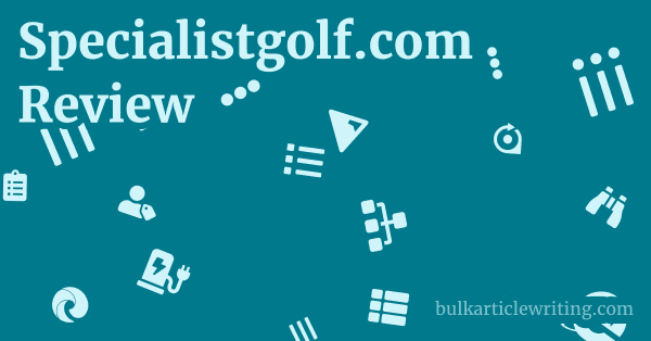 Specialistgolf.com Review 1 by