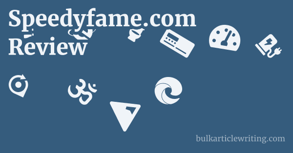 Speedyfame.com Review 1 by