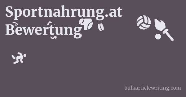 Sportnahrung.at Bewertung 1 by