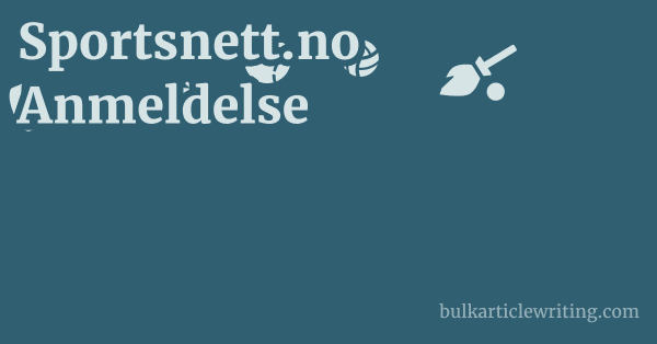 Sportsnett.no Anmeldelse 1 by Partners