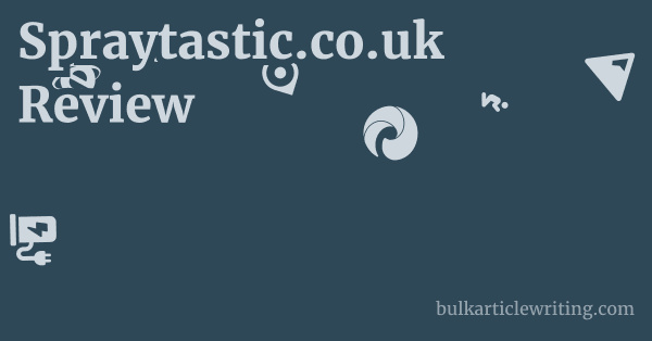 Spraytastic.co.uk Review 1 by