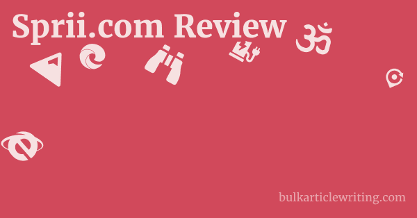 Sprii.com Review 1 by