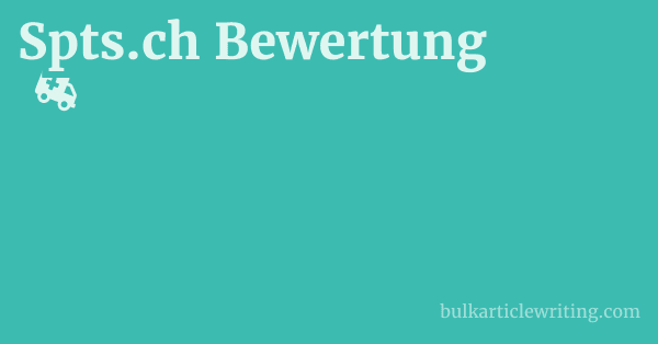 Spts.ch Bewertung