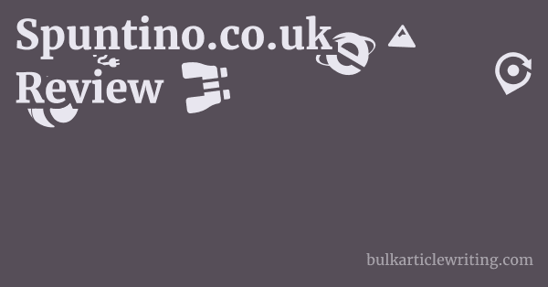 Spuntino.co.uk Review 1 by