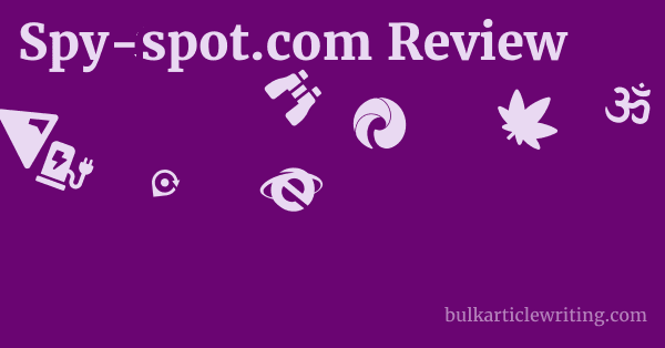 Spy-spot.com Review 1 by Partners