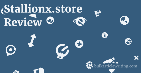 Stallionx.store Review 1 by