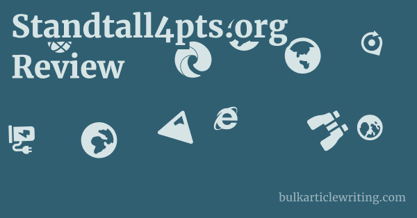 Standtall4pts.org Review 1 by