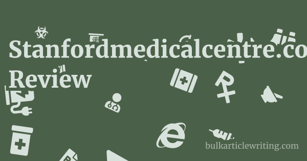 Stanfordmedicalcentre.co.uk Review 1 by