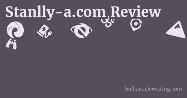 Stanlly-a.com Review 1 by