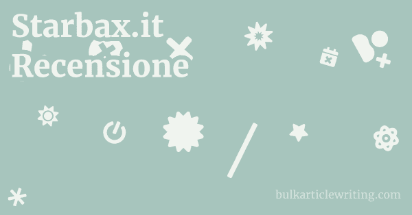 Starbax.it Recensione 1 by